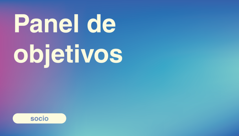 Panel de objetivos