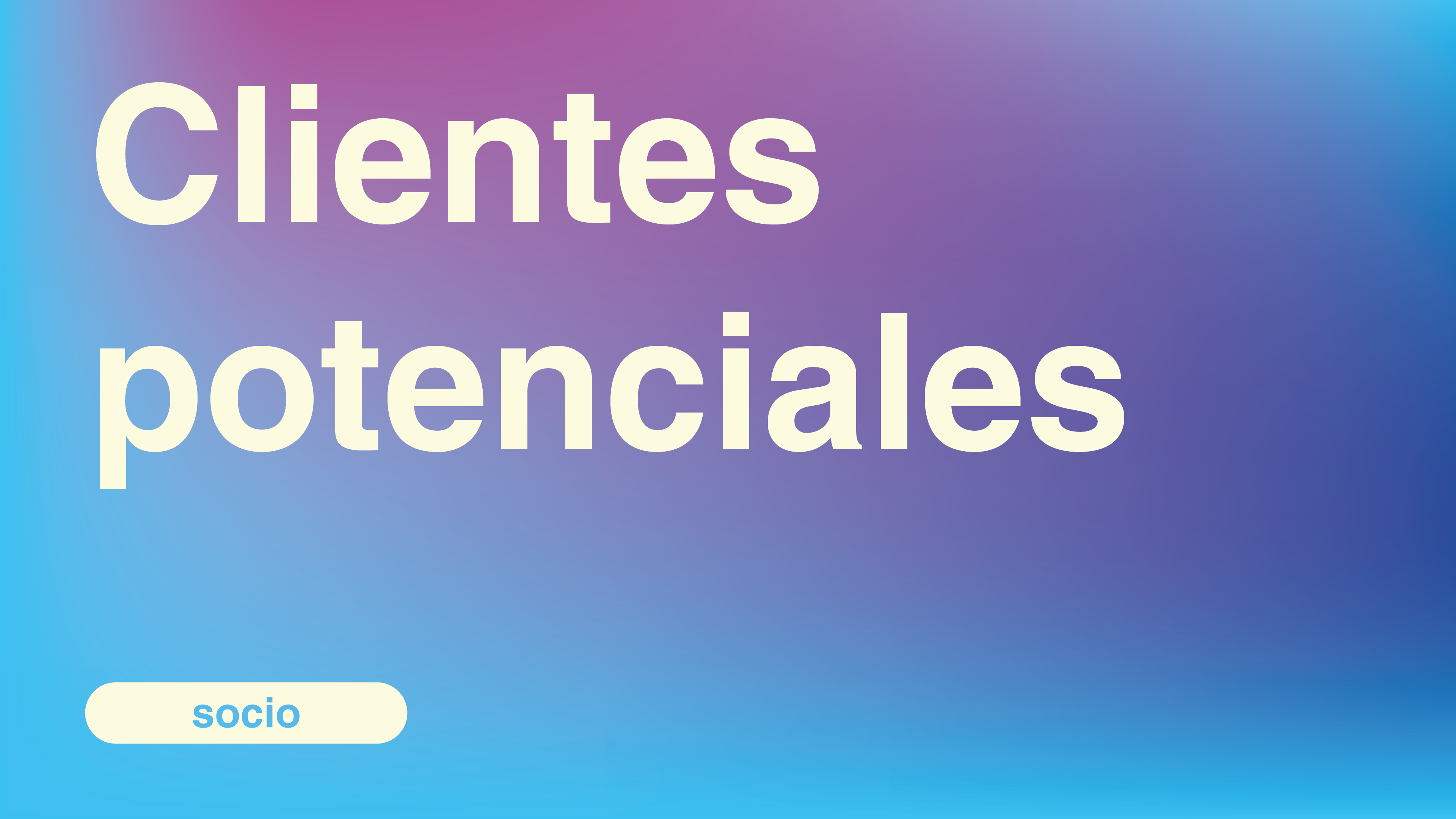 clientes potenciales