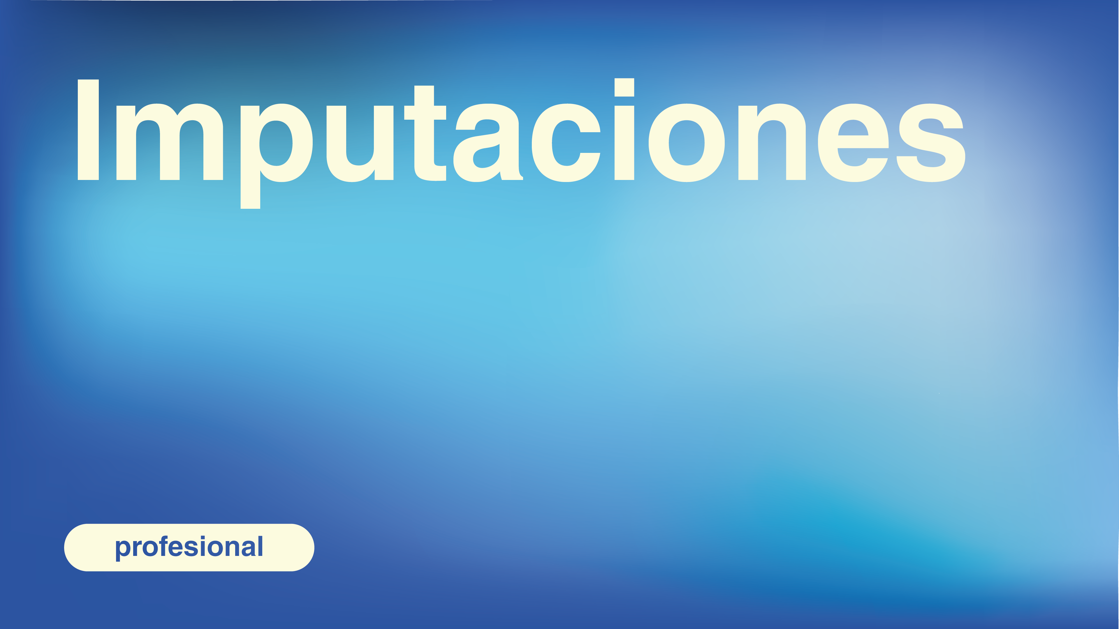imputaciones