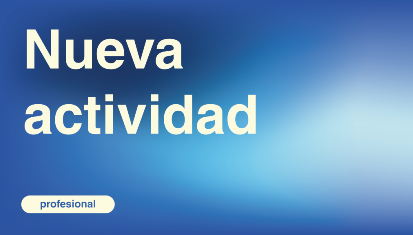 nueva actividad