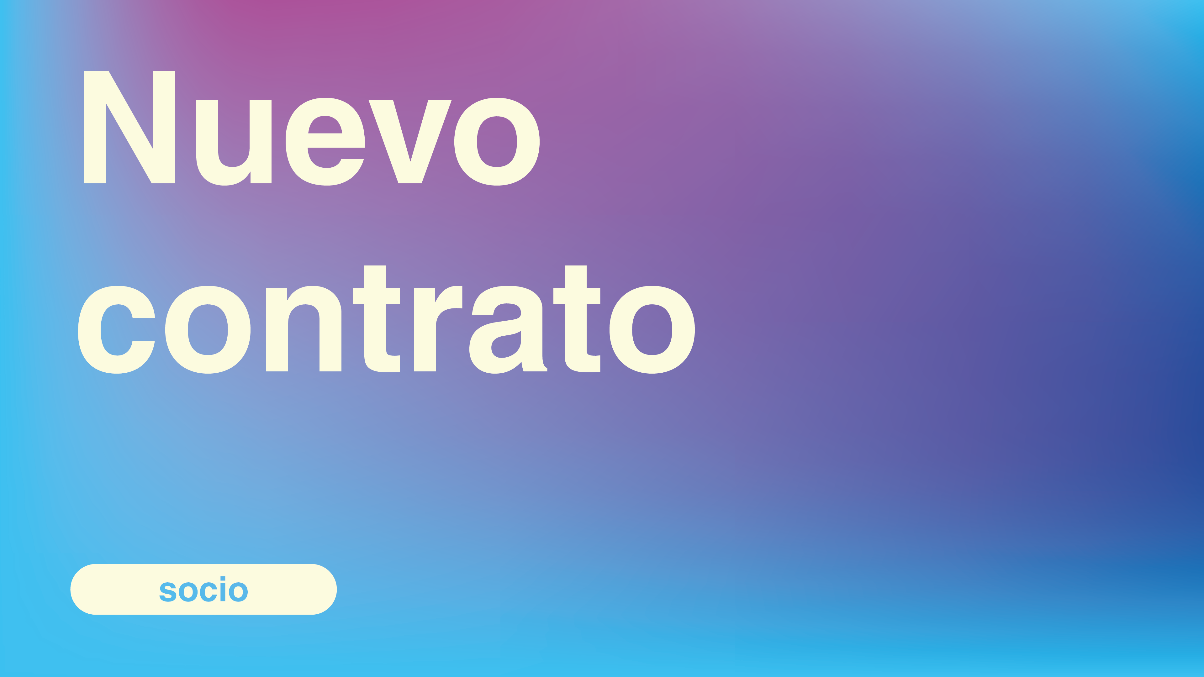 nuevo contrato